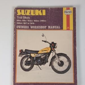 Suzuki Trail Bikes Workshop Manual
